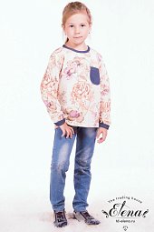 Джемпер из футера