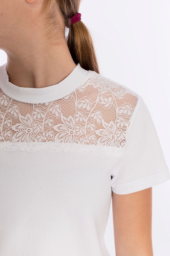 Джемпер с коротким рукавом