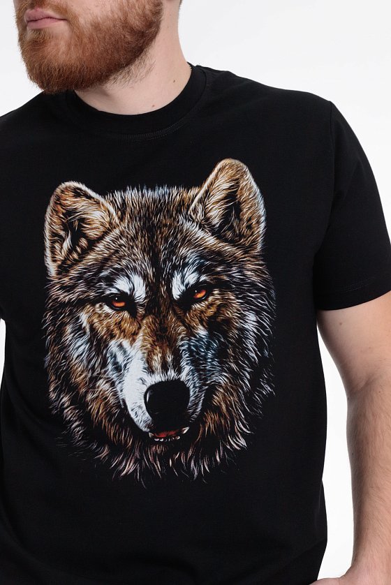 Футболка с принтом