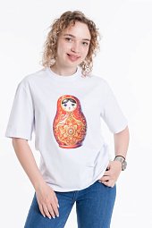Футболка с принтом
