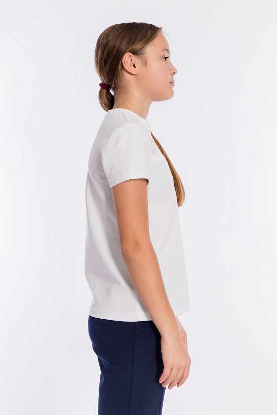 Джемпер с коротким рукавом